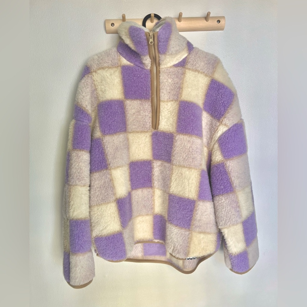 ALWERO Bel 100% wool shearling pullover